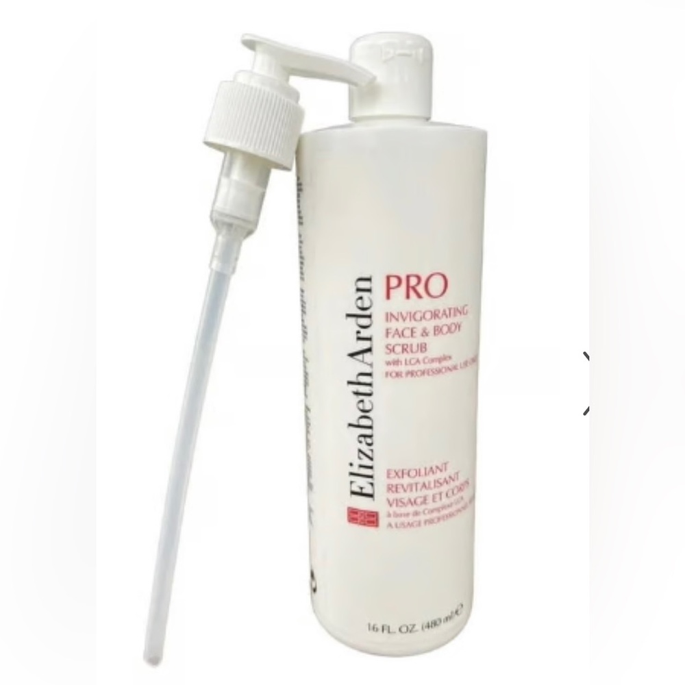 Elizabeth Arden pro face and body scrub